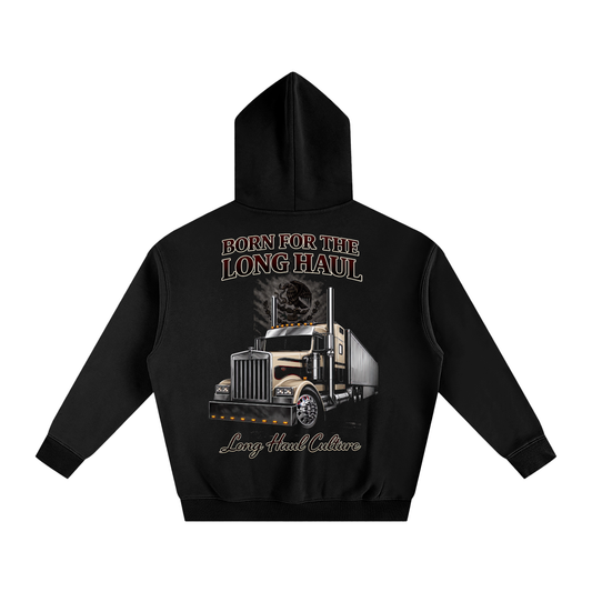 LongHaulCulture,OversizedHoodie,TruckerHoodie