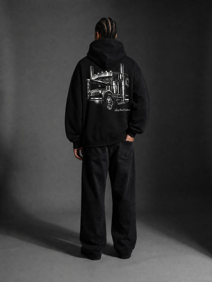 Oversized,Hoodie,Trucking,LongHaulCulture,ClassicTruck