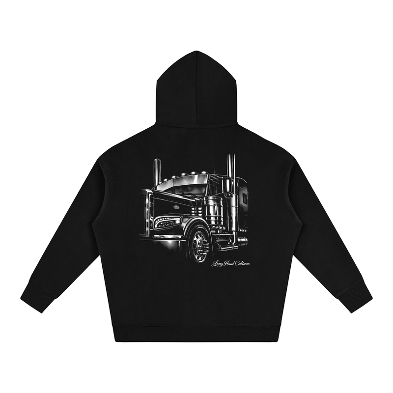 Oversized,Hoodie,Trucking,LongHaulCulture,ClassicTruck
