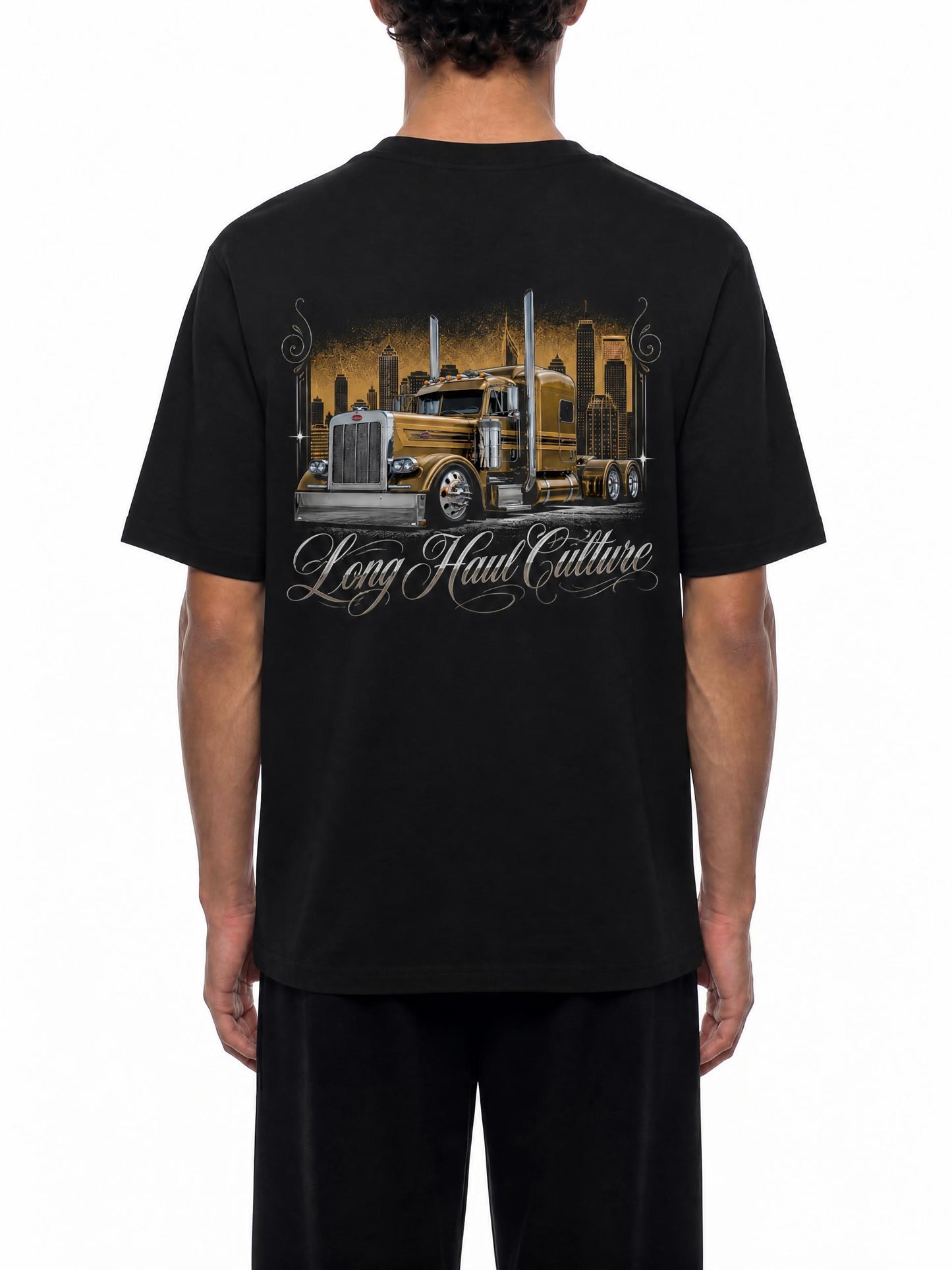 LongHaulCulture,TruckingStreetwear,HeavyweightTruckerTee,TruckingLifeStyle